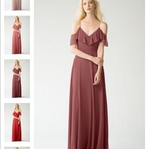 Jenny Yoo Bridesmaid Dress Mila: Cinnamon Rose